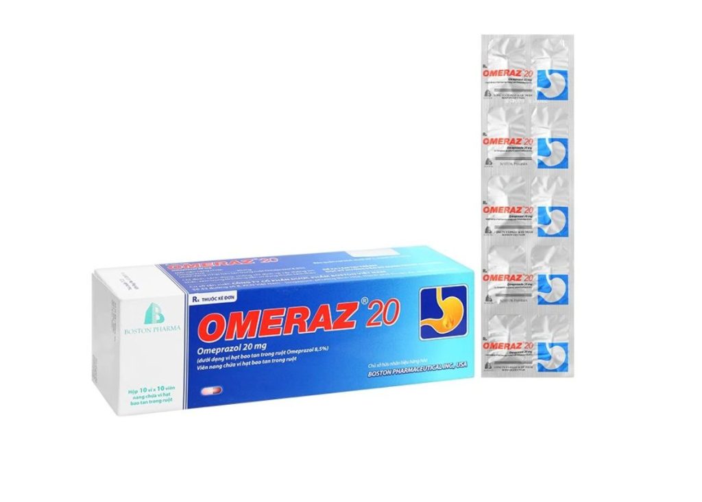 Omeraz 20 (hộp 100 viên) - Boston 1 Omeraz 20 (hộp 100 viên) - Boston