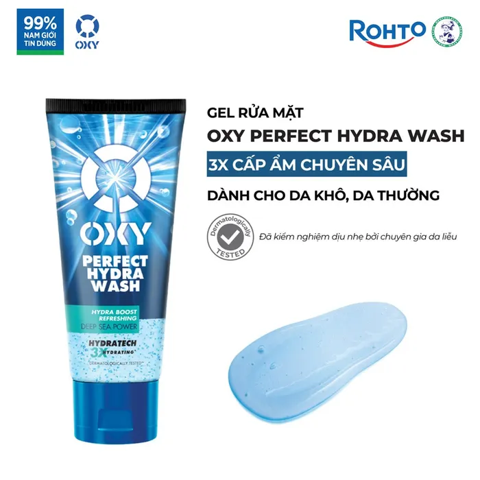 Sữa Rửa Mặt OXY Perfect Hydra Wash Cấp Ẩm 100g 2 Sữa Rửa Mặt OXY Perfect Hydra Wash Cấp Ẩm 100g - Ảnh 2
