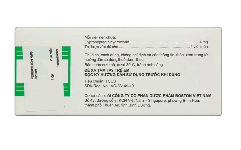 PERIBOSTON - Boston (10 vỉ x 10 viên) 3 PERIBOSTON - Boston (10 vỉ x 10 viên) - Ảnh 3
