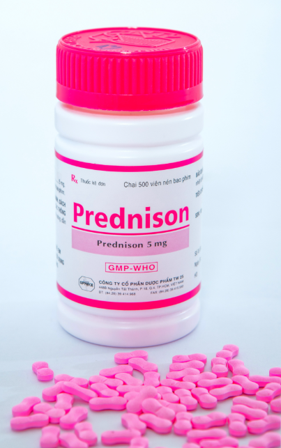 PREDNISON 5mg (Chai 500 Viên hồng) TW25 1 PREDNISON 5mg (Chai 500 Viên hồng) TW25