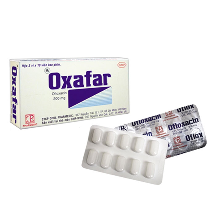 Pharmedic Oxafar 200mg, Hộp 30 viên 1 Pharmedic Oxafar 200mg, Hộp 30 viên
