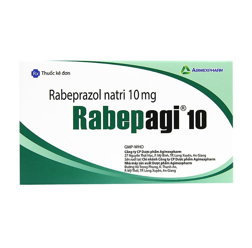 RABEPAGI 10 AGIMEXPHARM (RAPEPRAZOL) 2 RABEPAGI 10 AGIMEXPHARM (RAPEPRAZOL) - Ảnh 2