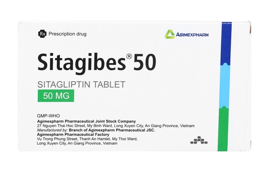 SITAGIBES 50MG AGIMEXPHARM (SITAGLIPTIN ) 2 SITAGIBES 50MG AGIMEXPHARM (SITAGLIPTIN ) - Ảnh 2