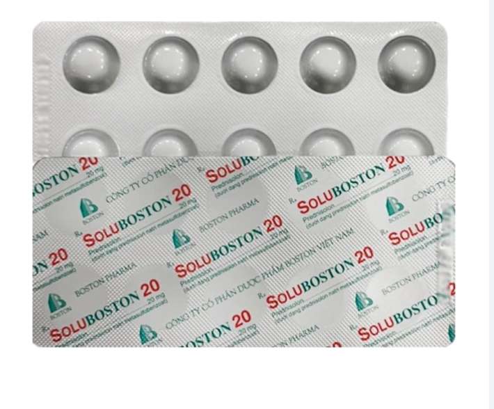 SOLUBOSTON 20 - Boston (5 vỉ x 10 viên) 4 SOLUBOSTON 20 - Boston (5 vỉ x 10 viên) - Ảnh 4