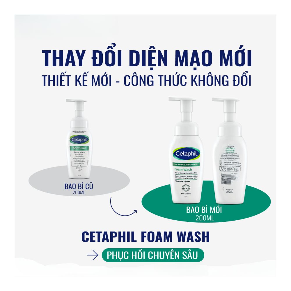 SỮA RỬA MẶT CETAPHIL TẠO BỌT MÂY SIÊU MỀM MỊN SOOTHING & COMFORTING 200ML 3 SỮA RỬA MẶT CETAPHIL TẠO BỌT MÂY SIÊU MỀM MỊN SOOTHING & COMFORTING 200ML - Ảnh 3