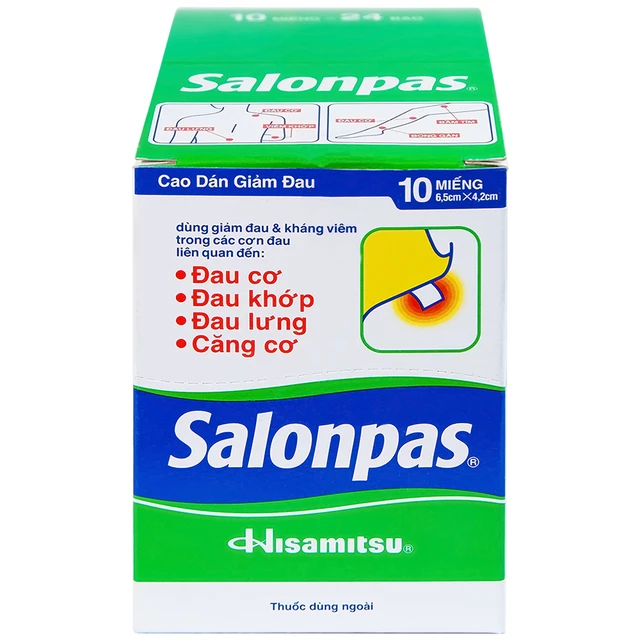 Salonpas 10 miếng 1 Salonpas 10 miếng