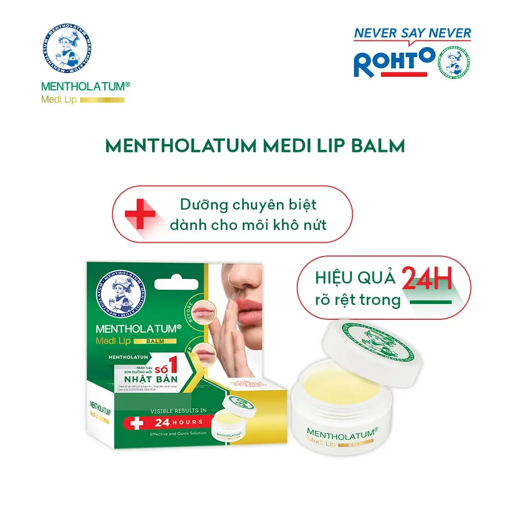 Sáp Dưỡng Môi Medi Lip Balm 7g Dưỡng Ẩm Môi Khô Nứt Nẻ 2 Sáp Dưỡng Môi Medi Lip Balm 7g Dưỡng Ẩm Môi Khô Nứt Nẻ - Ảnh 2