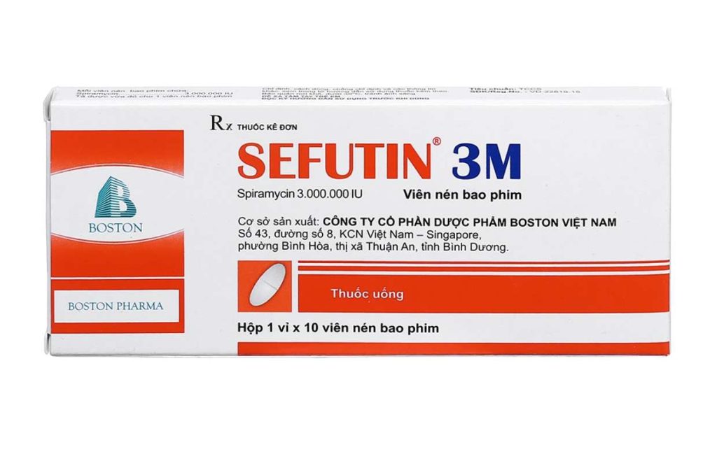 Sefutin 3M - Boston (1 vỉ x 10 viên) 2 Sefutin 3M - Boston (1 vỉ x 10 viên) - Ảnh 2