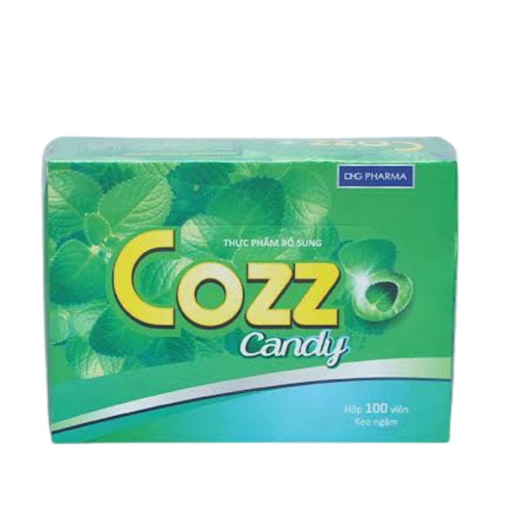 Kẹo ngậm Cozz Candy (Hộp 100 viên) 1 Kẹo ngậm Cozz Candy (Hộp 100 viên)