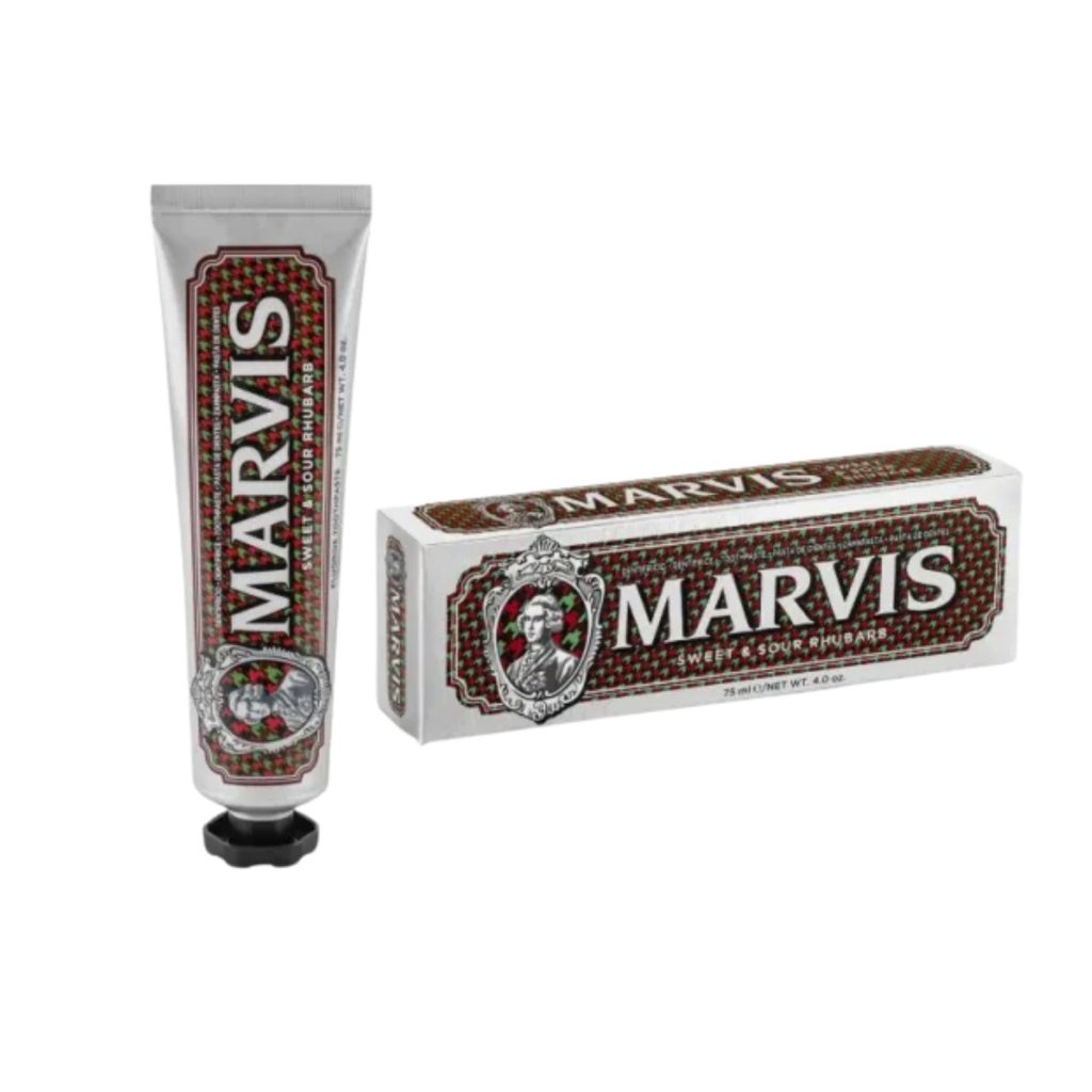 Kem Đánh Răng Marvis Sweet & Sour Rhubarb 75ml 1 Kem Đánh Răng Marvis Sweet & Sour Rhubarb 75ml