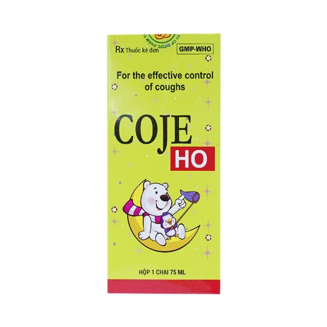 Siro Coje Ho trị và kiểm soát các cơn ho (chai 75ml) 1 Siro Coje Ho trị và kiểm soát các cơn ho (chai 75ml)
