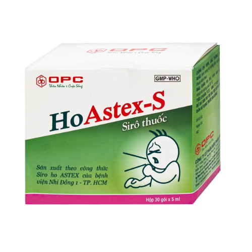 Siro HoAstex OPC điều trị ho, giảm ho trong viêm họng, viêm phế quản (30 gói x 5ml) 3 Siro HoAstex OPC điều trị ho, giảm ho trong viêm họng, viêm phế quản (30 gói x 5ml) - Ảnh 3