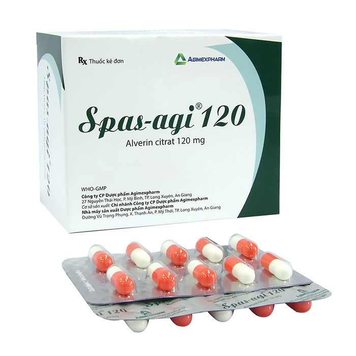 Spas-Agi 120mg (10 vỉ x 10 viên) 1 Spas-Agi 120mg (10 vỉ x 10 viên)