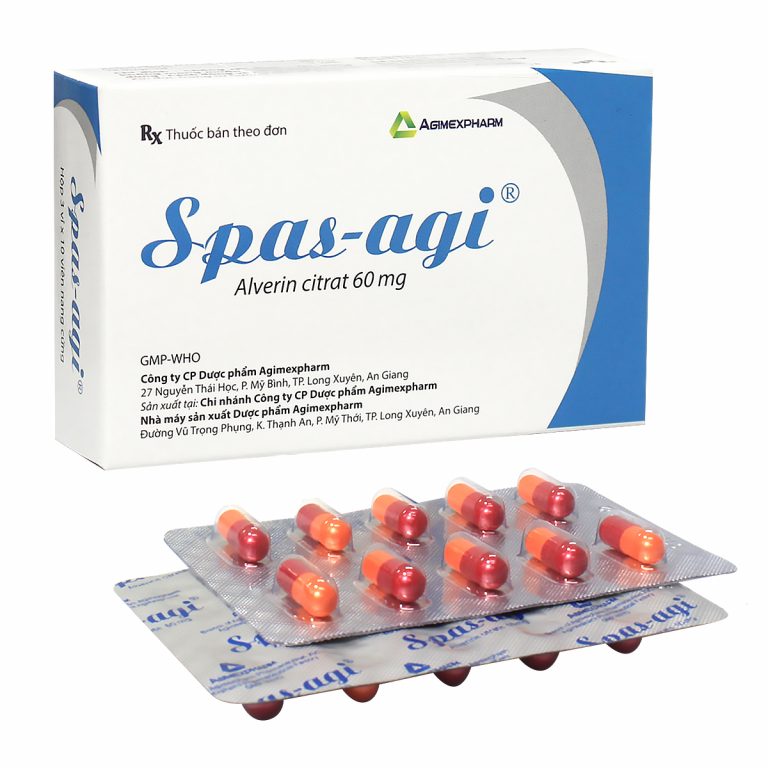 Spas-Agi 60mg (3 vỉ x 10 viên) 1 Spas-Agi 60mg (3 vỉ x 10 viên)