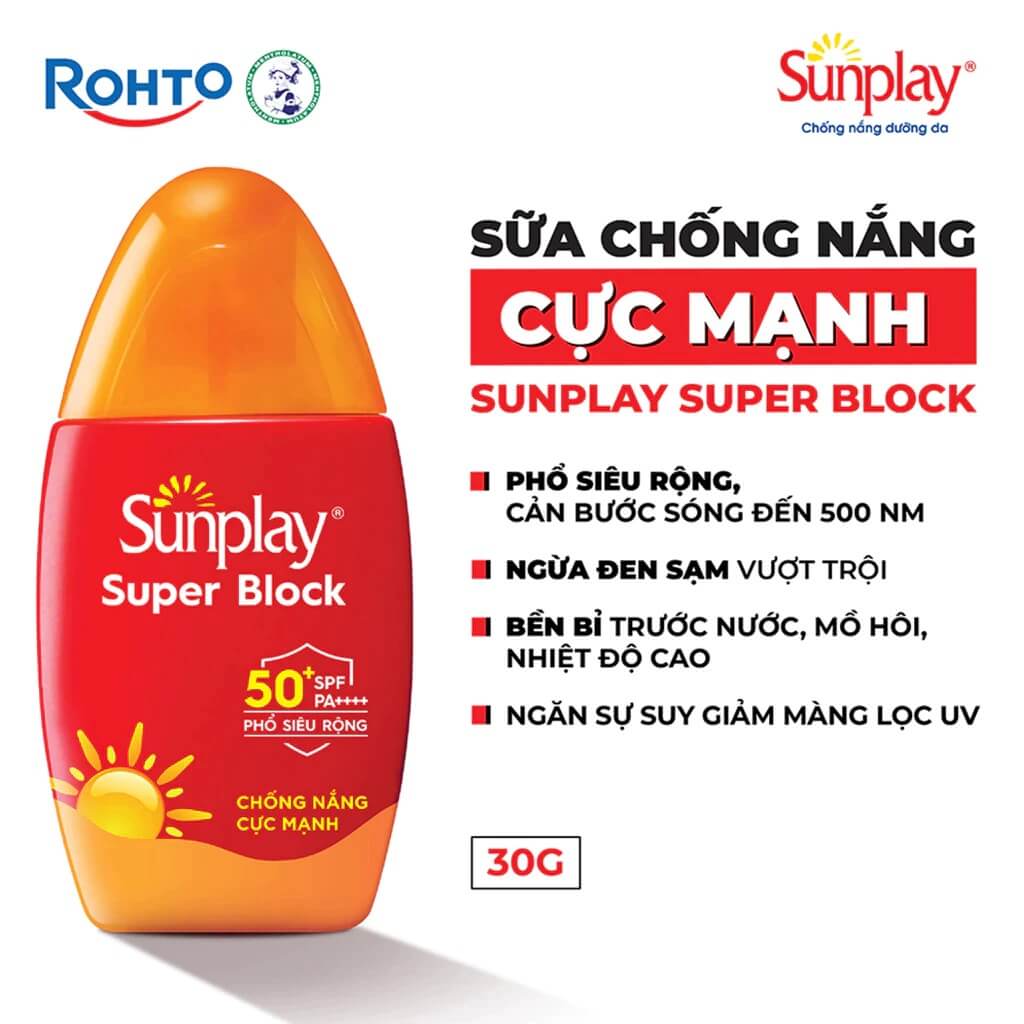 Sữa Chống Nắng Sunplay Dưỡng Sáng 30g SPF50+ PA++++ Bảo Vệ Da 4 Sữa Chống Nắng Sunplay Dưỡng Sáng 30g SPF50+ PA++++ Bảo Vệ Da - Ảnh 4