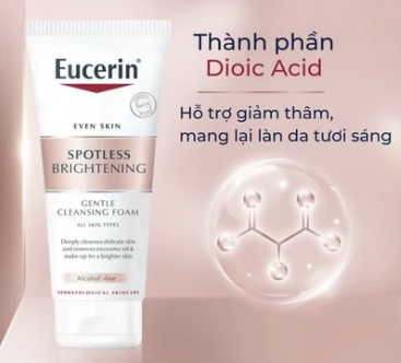 Sữa Rửa Mặt Eucerin Spotless Brightening 50ml Làm Sạch Dưỡng Sáng Da 3 Sữa Rửa Mặt Eucerin Spotless Brightening 50ml Làm Sạch Dưỡng Sáng Da - Ảnh 3