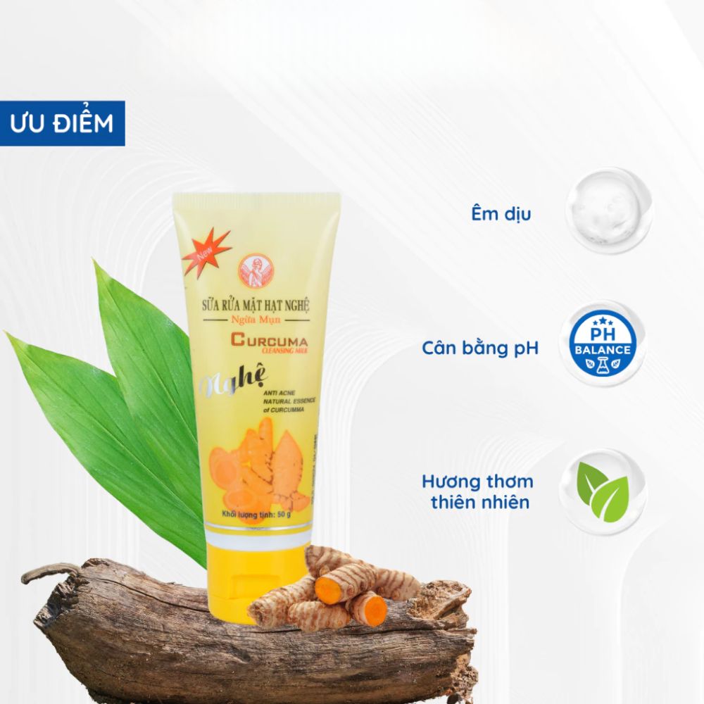 Sữa Rửa Mặt Nghệ Thorakao Ngừa Mụn 50g 4 Sữa Rửa Mặt Nghệ Thorakao Ngừa Mụn 50g - Ảnh 4