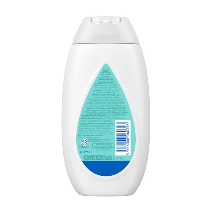 Johnson's Baby Milk Rice Lotion 200ml Dưỡng Ẩm Cho Bé 2 Johnson's Baby Milk Rice Lotion 200ml Dưỡng Ẩm Cho Bé - Ảnh 2