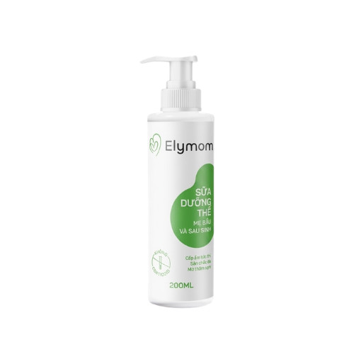 Sữa Dưỡng Thể Mẹ Bầu Elymom 200ml Dưỡng Ẩm Ngừa Rạn Da 3 Sữa Dưỡng Thể Mẹ Bầu Elymom 200ml Dưỡng Ẩm Ngừa Rạn Da - Ảnh 3