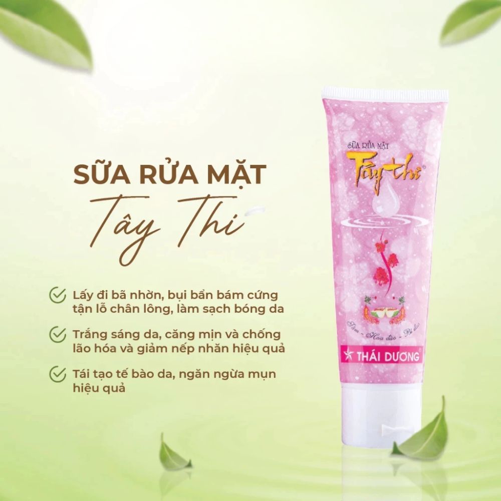 Sữa Rửa Mặt Tây Thi 90g Làm Sạch Da Dịu Nhẹ 4 Sữa Rửa Mặt Tây Thi 90g Làm Sạch Da Dịu Nhẹ - Ảnh 4