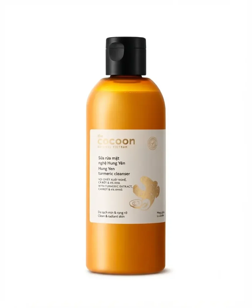 Sữa Rửa Mặt Nghệ Hưng Yên Cocoon 310ml Làm Sạch Da Sáng Mịn 1 Sữa Rửa Mặt Nghệ Hưng Yên Cocoon 310ml Làm Sạch Da Sáng Mịn