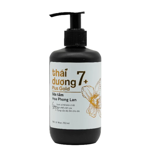 Sữa tắm Thái Dương 7 Plus Gold Hoa Phong Lan 250ml 1 Sữa tắm Thái Dương 7 Plus Gold Hoa Phong Lan 250ml