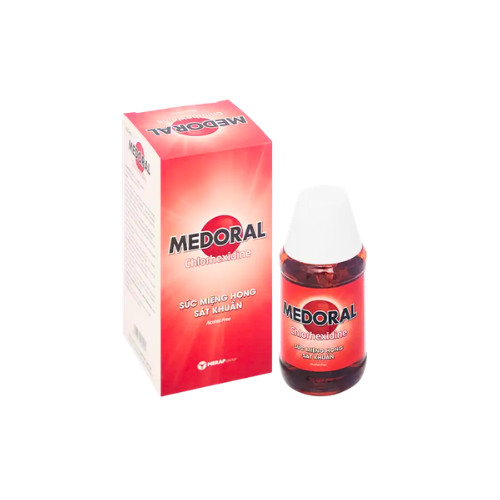 Súc miệng họng medoral 125 ml 2 Súc miệng họng medoral 125 ml - Ảnh 2