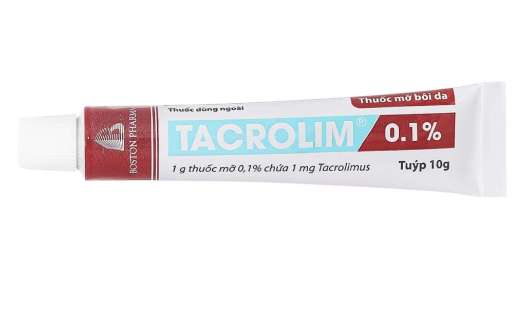 TACROLIM 0.1% - Boston tuýp 10g 4 TACROLIM 0.1% - Boston tuýp 10g - Ảnh 4