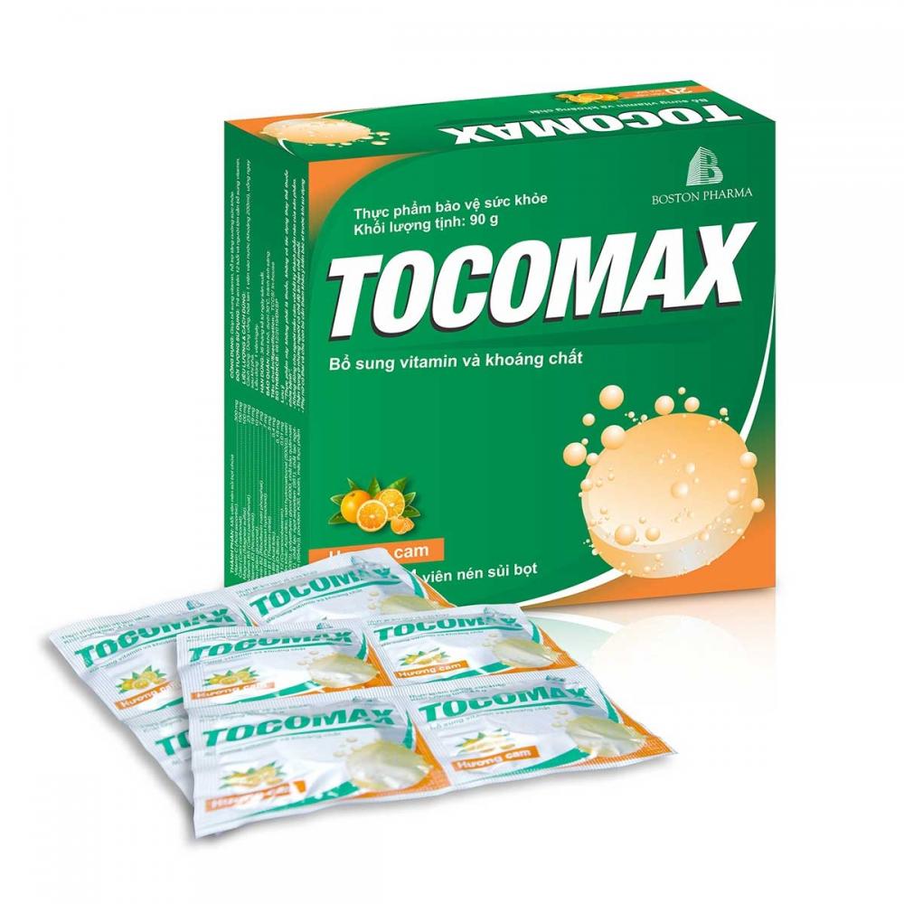 TOCOMAX 300 VITAMIN C - BOSTON ( 5 VỈ X 4 VIÊN ) 1 TOCOMAX 300 VITAMIN C - BOSTON ( 5 VỈ X 4 VIÊN )