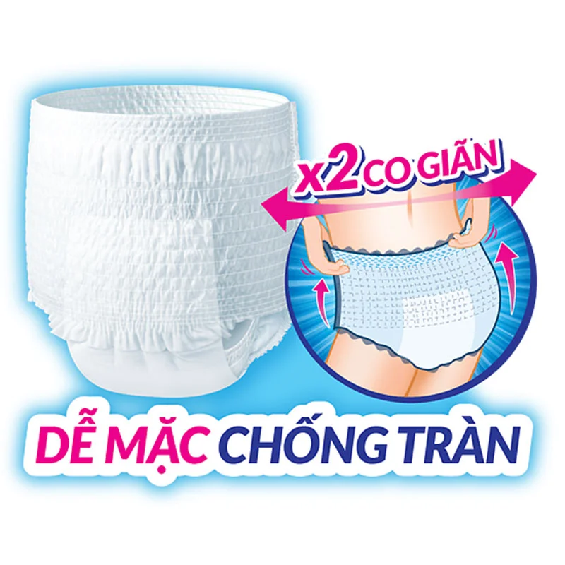 Tã Quần Caryn Tiết Kiệm Size L-18 Miếng 3 Tã Quần Caryn Tiết Kiệm Size L-18 Miếng - Ảnh 3
