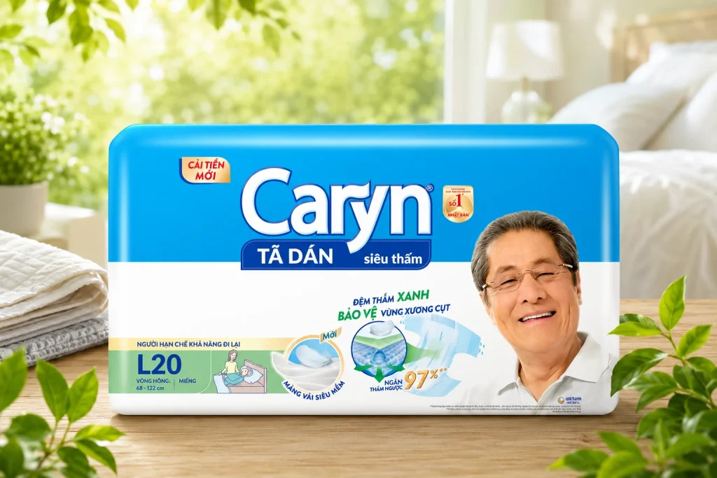 Tã dán người lớn Caryn L20 2 Tã dán người lớn Caryn L20 - Ảnh 2