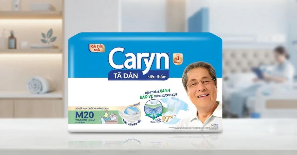 Tã dán người lớn Caryn M20 2 Tã dán người lớn Caryn M20 - Ảnh 2