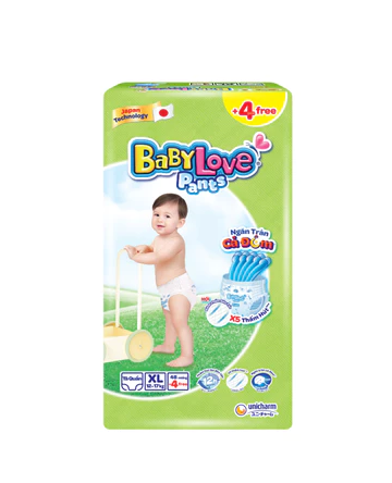Tã quần Baby Love Size XL - Công nghệ nhật bản - Luxpearl Store 1 Tã quần Baby Love Size XL - Công nghệ nhật bản - Luxpearl Store
