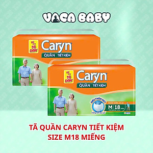 Tã quần Caryn tiết kiêm M-18 miếng 3 Tã quần Caryn tiết kiêm M-18 miếng - Ảnh 3