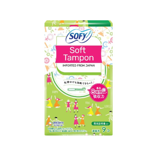 Tampon mềm mại Sofy hộp 9 miếng 2 Tampon mềm mại Sofy hộp 9 miếng - Ảnh 2