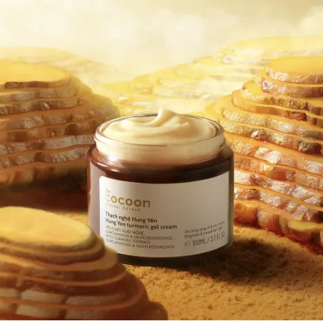 Thạch Nghệ Hưng Yên Cocoon Làm Sáng Mờ Thâm 100ml 2 Thạch Nghệ Hưng Yên Cocoon Làm Sáng Mờ Thâm 100ml - Ảnh 2