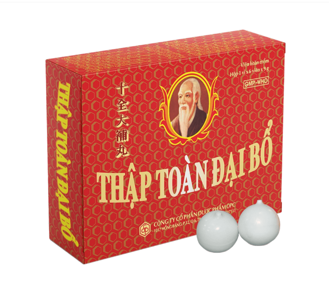 Thập Toàn Đại Bổ OPC (Hộp 6HM)- Giúp Bồi bổ khí huyết 1 Thập Toàn Đại Bổ OPC (Hộp 6HM)- Giúp Bồi bổ khí huyết