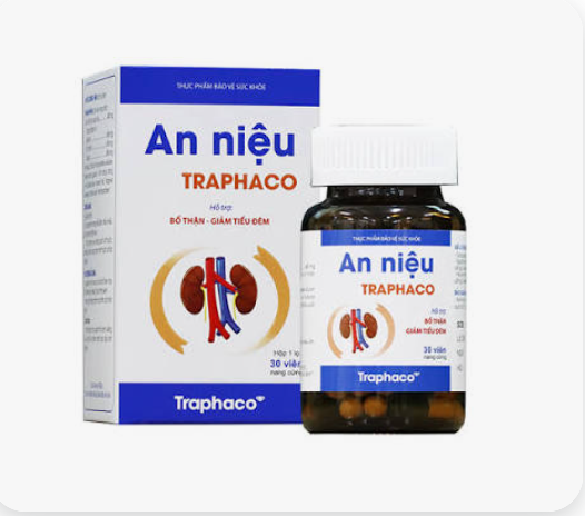 VIÊN UỐNG BỔ THẬN, GIẢM TIỂU ĐÊM AN NIỆU -TRAPHACO 30 VIÊN 1 VIÊN UỐNG BỔ THẬN, GIẢM TIỂU ĐÊM AN NIỆU -TRAPHACO 30 VIÊN