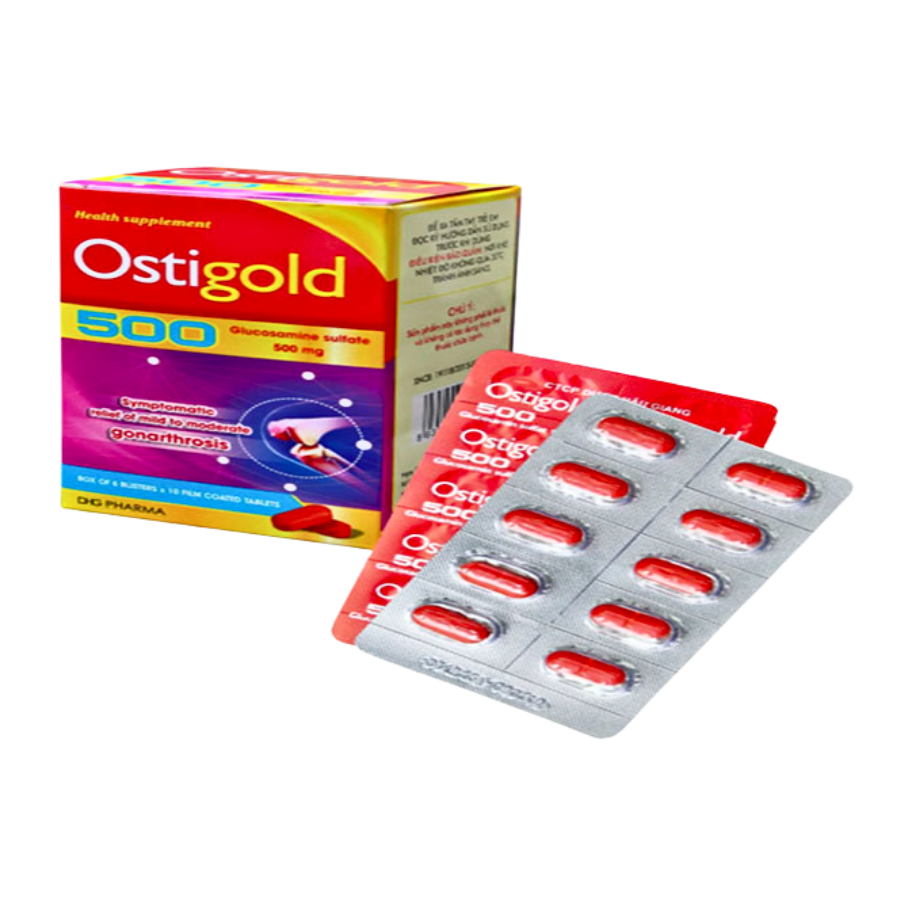 Thực phẩm bảo vệ sức khỏe Ostigold 500 (60 viên) 1 Thực phẩm bảo vệ sức khỏe Ostigold 500 (60 viên)