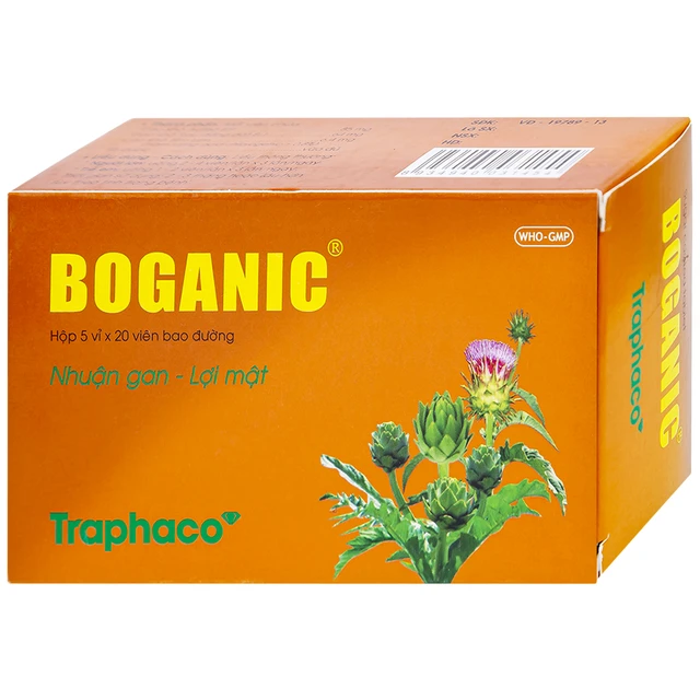 BOGANIC TRAPHACO (5 VỈ X 20 VIÊN ) 1 BOGANIC TRAPHACO (5 VỈ X 20 VIÊN )
