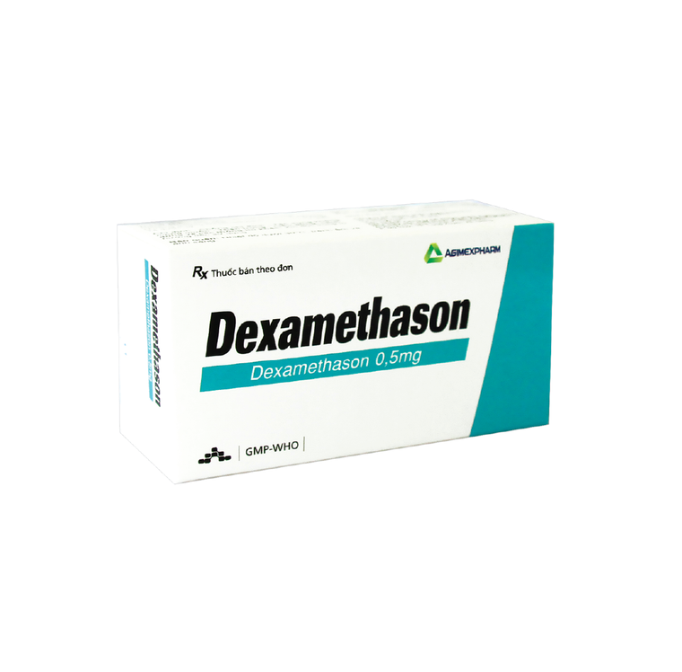 Thuốc Dexamethasone 0.5mg điều trị trạng thái hen, bệnh dị ứng nặng (100 viên) 1 Thuốc Dexamethasone 0.5mg điều trị trạng thái hen, bệnh dị ứng nặng (100 viên)