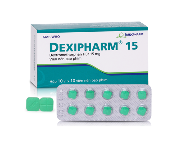 Thuốc Dexipharm 15mg Imexpharm điều trị triệu chứng ho (10 vỉ x 10 viên) 1 Thuốc Dexipharm 15mg Imexpharm điều trị triệu chứng ho (10 vỉ x 10 viên)
