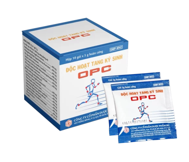 Độc Hoạt Tang Ký Sinh OPC (Hộp 10 gói x 5g) 1 Độc Hoạt Tang Ký Sinh OPC (Hộp 10 gói x 5g)