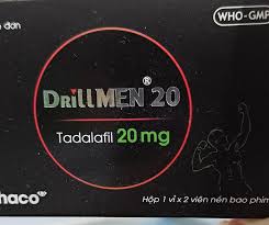 DRILLMEN 20MG TADALAFIL -TRAPHACO (1 VỈ X 2VIÊN ) 2 DRILLMEN 20MG TADALAFIL -TRAPHACO (1 VỈ X 2VIÊN ) - Ảnh 2