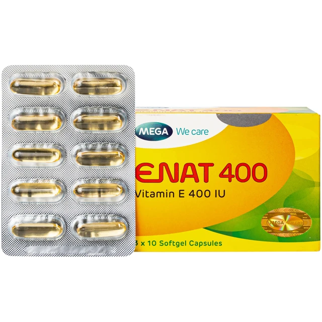 Thuốc Enat 400 (3 vỉ x 10 viên) 1 Thuốc Enat 400 (3 vỉ x 10 viên)