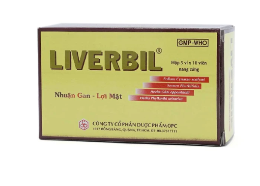 Thuốc Liverbil OPC nhuận gan, lợi mật, hỗ trợ điều trị viêm gan (5 vỉ x 10 viên) 1 Thuốc Liverbil OPC nhuận gan, lợi mật, hỗ trợ điều trị viêm gan (5 vỉ x 10 viên)