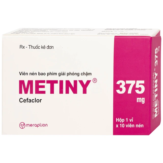 Thuốc Metiny 375mg Merap Group (1 vỉ x 10 viên) 1 Thuốc Metiny 375mg Merap Group (1 vỉ x 10 viên)