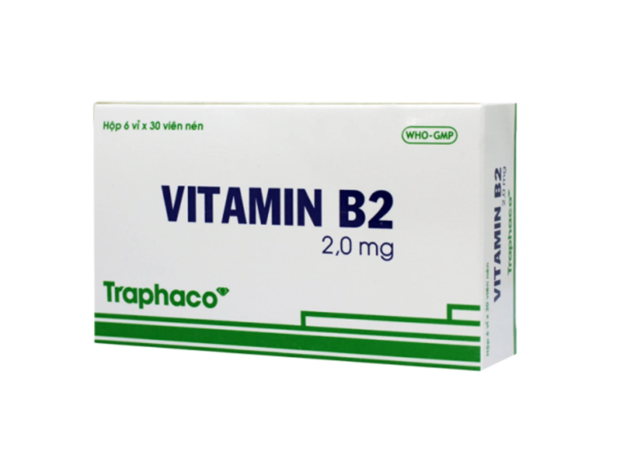 VITAMN B2 2MG RIBOFLAVIN -TRAPHACO ( 6 VỈ X 30 VIÊN ) 2 VITAMN B2 2MG RIBOFLAVIN -TRAPHACO ( 6 VỈ X 30 VIÊN ) - Ảnh 2