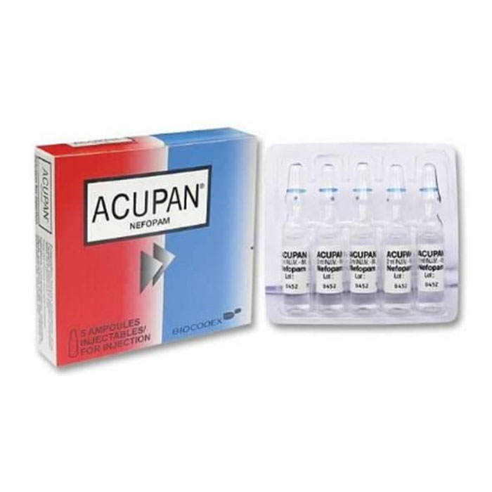 Thuốc điều trị triệu chứng các cơn đau cấp tính Acupan (5 ống x 2ml) 1 Thuốc điều trị triệu chứng các cơn đau cấp tính Acupan (5 ống x 2ml)