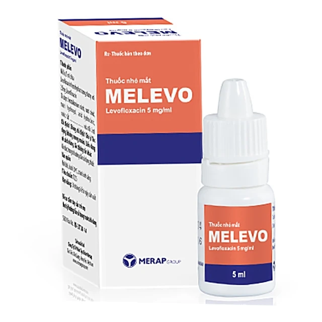 Thuốc nhỏ mắt Melevo 5mg/ml Merap (5ml) 1 Thuốc nhỏ mắt Melevo 5mg/ml Merap (5ml)